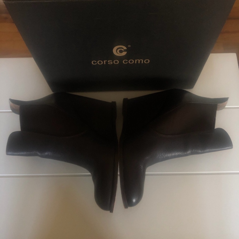 Corso Como Ankle Wedge Booties - image 3